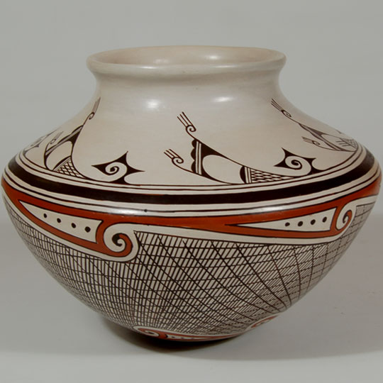 Helen Naha - Feather Woman Pottery - C3757C